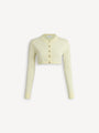 Finely knit Balmain B cardigan