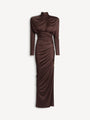 Long flowing jersey dress
