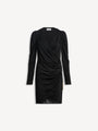 Draped flowing jersey dress