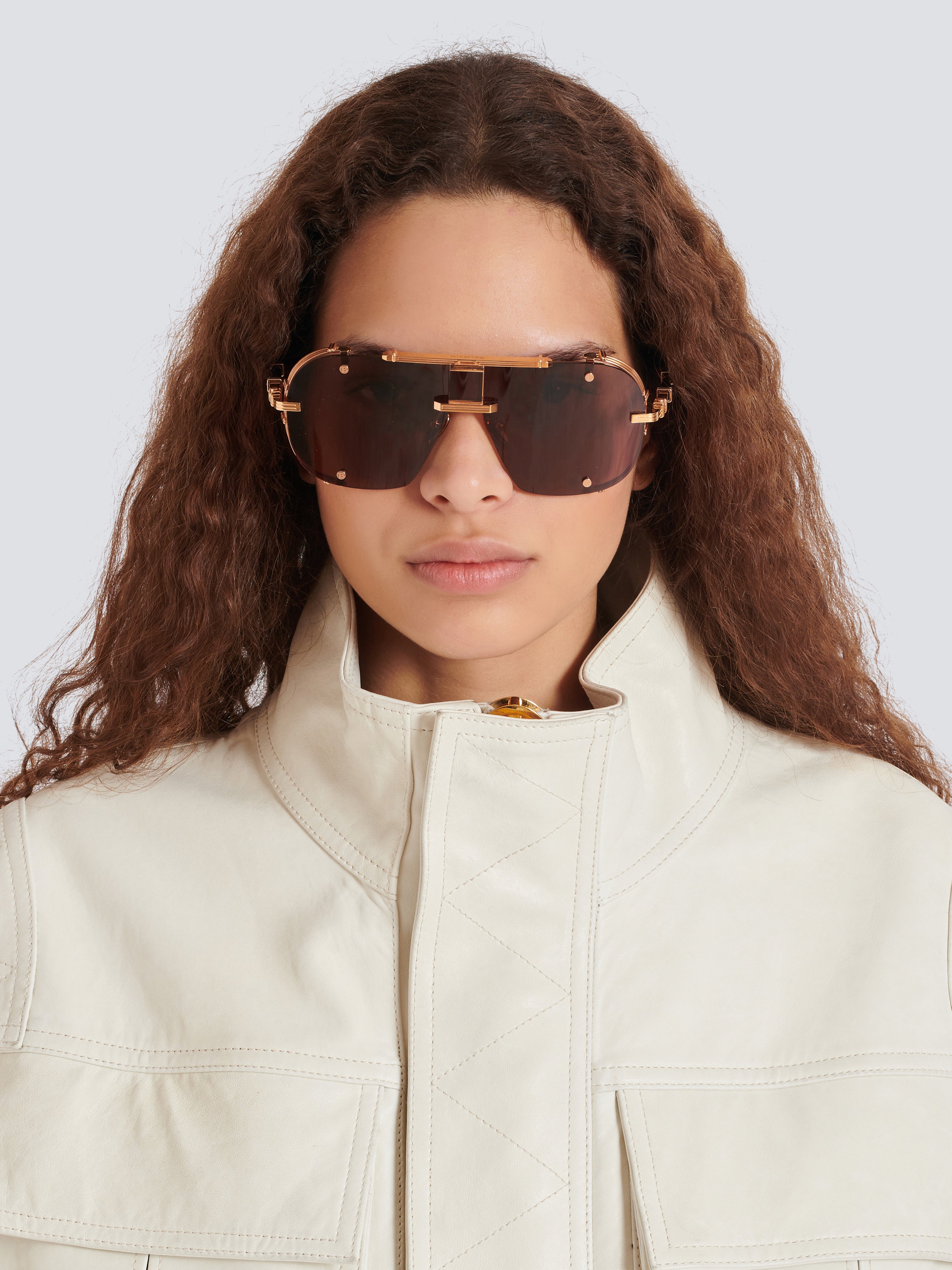 Colonel Sunglasses Brown - Women I Balmain