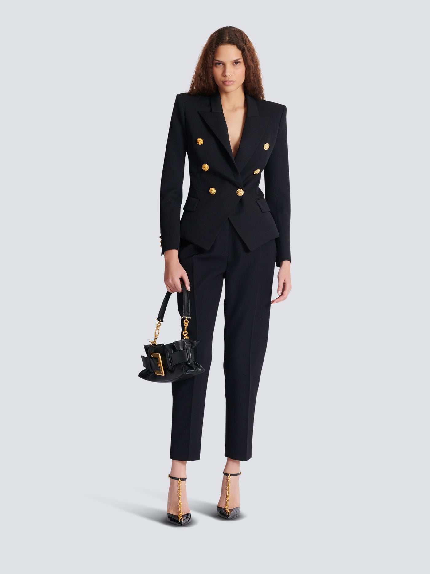 Grain de poudre 6-buttons fitted jacket