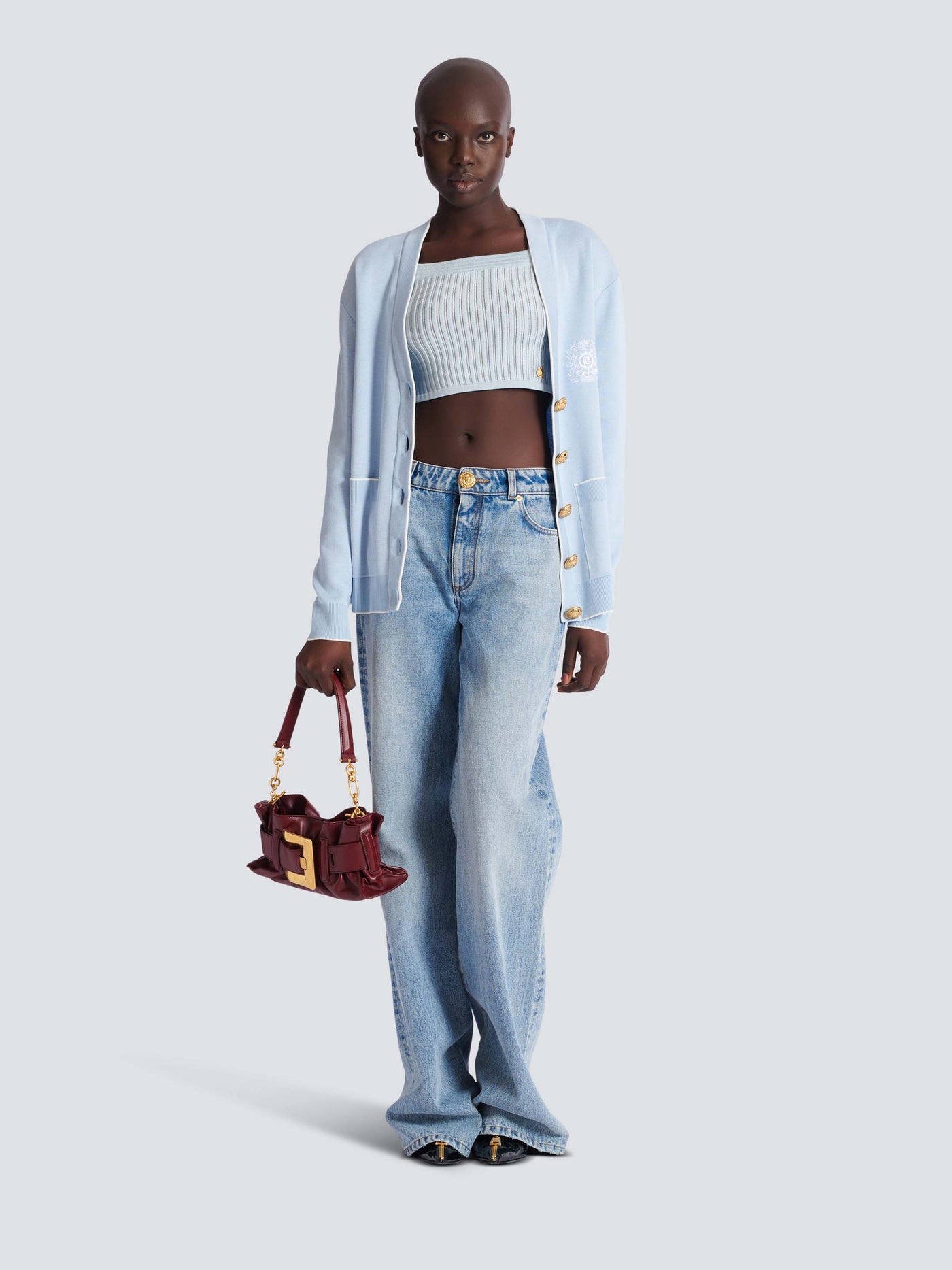 Mini Anthem bag in calfskin leather
