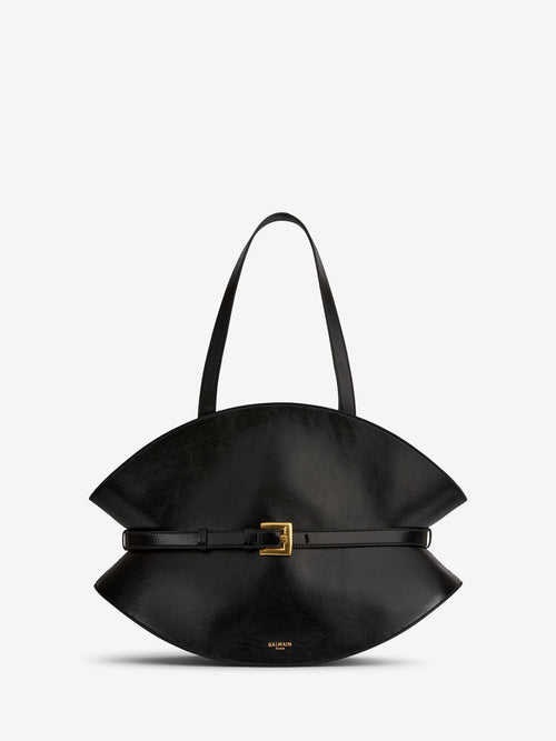 Medium Shuffle bag in calfskin leather