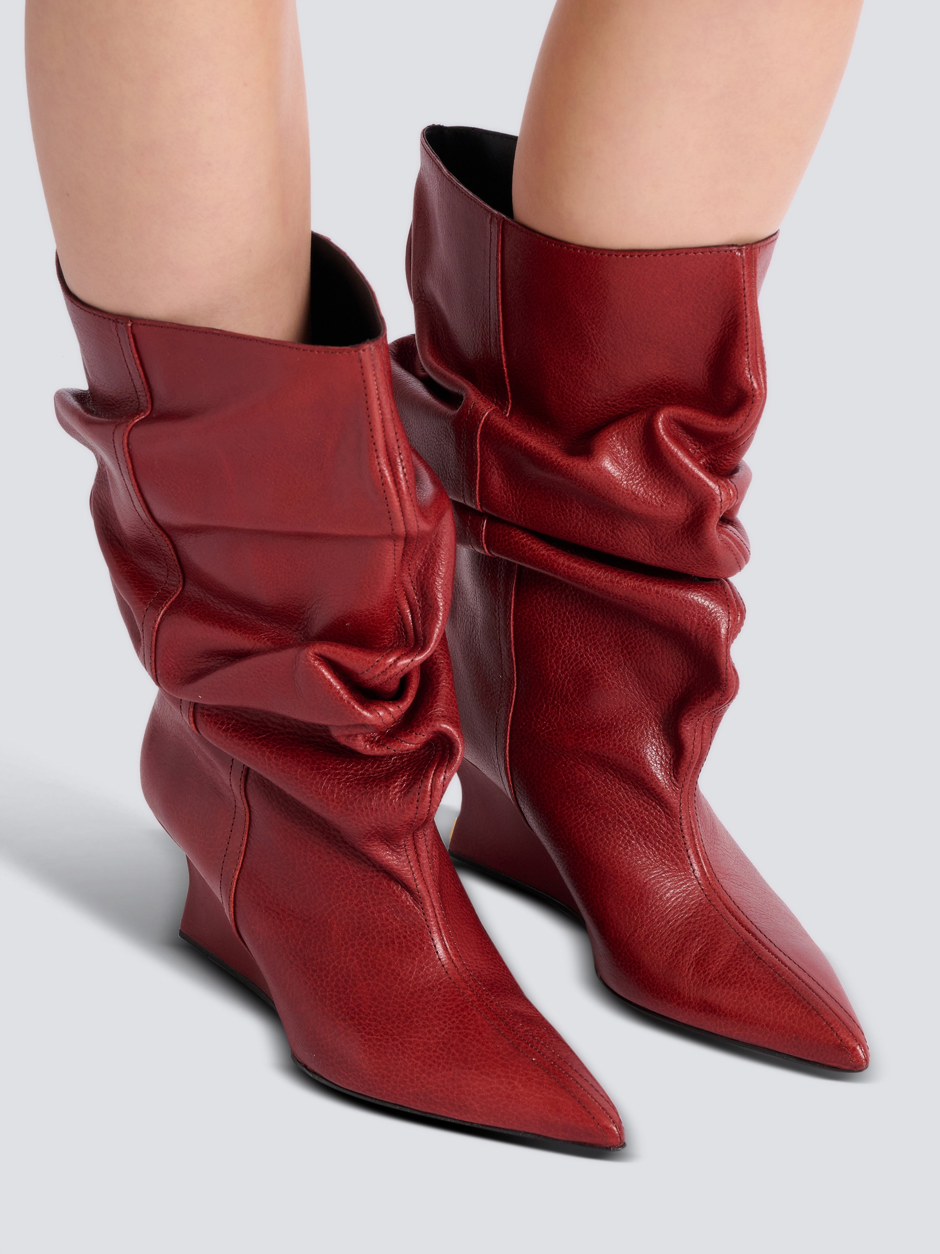 Wedge ankle boots Brown - Women I Balmain