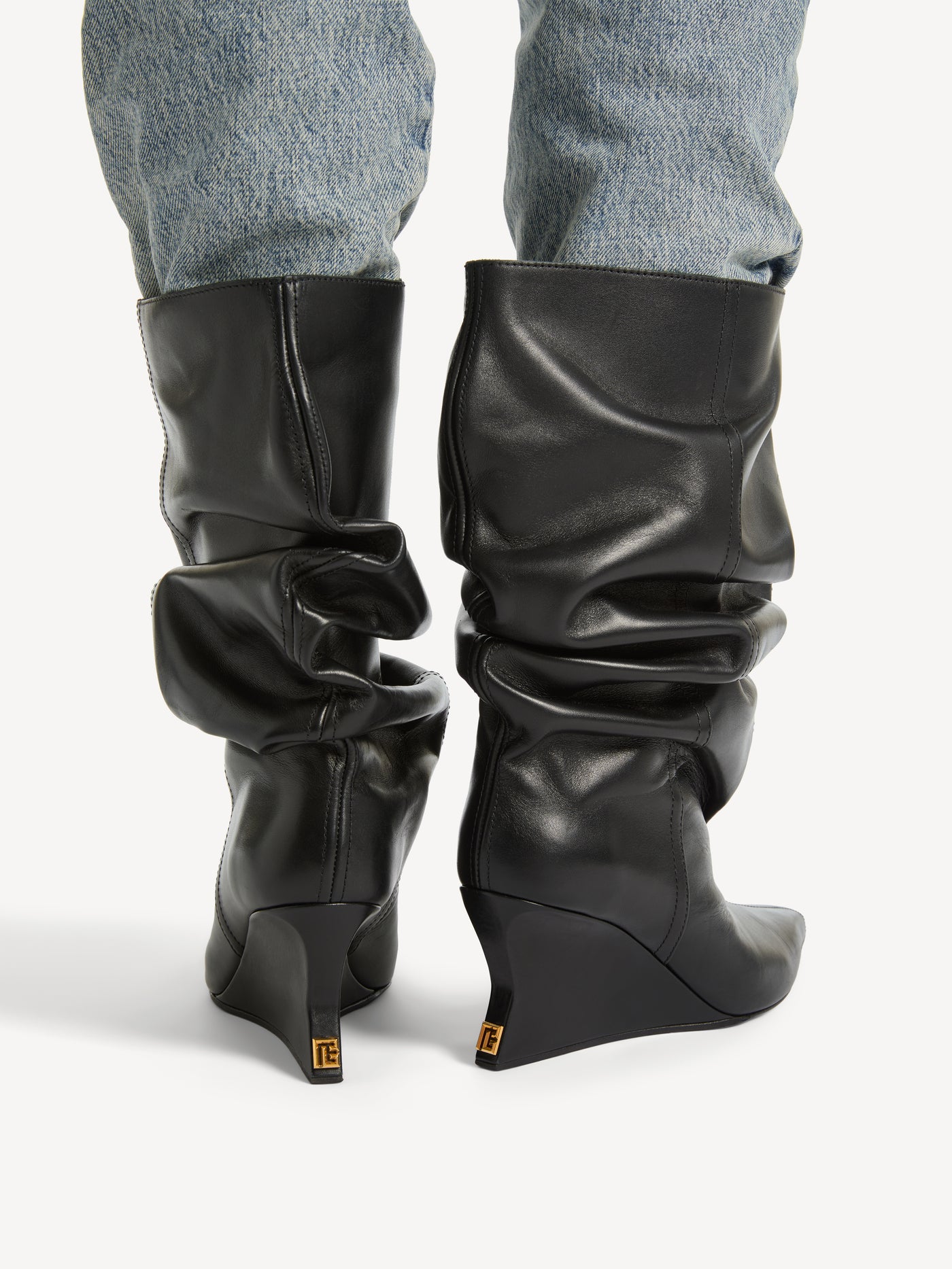 Wedge ankle boots