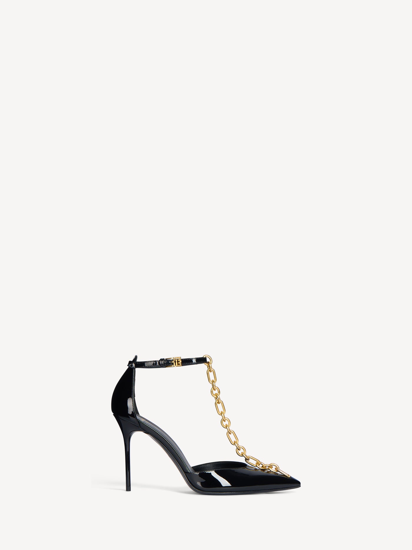 Sync patent leather stilettos