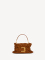 Anthem Medium suede leather bag