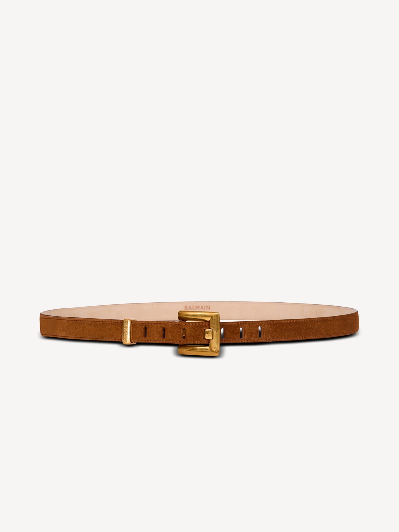 Anthem suede leather belt