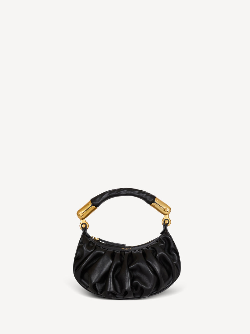 Ébène Mini bag in calfskin leather