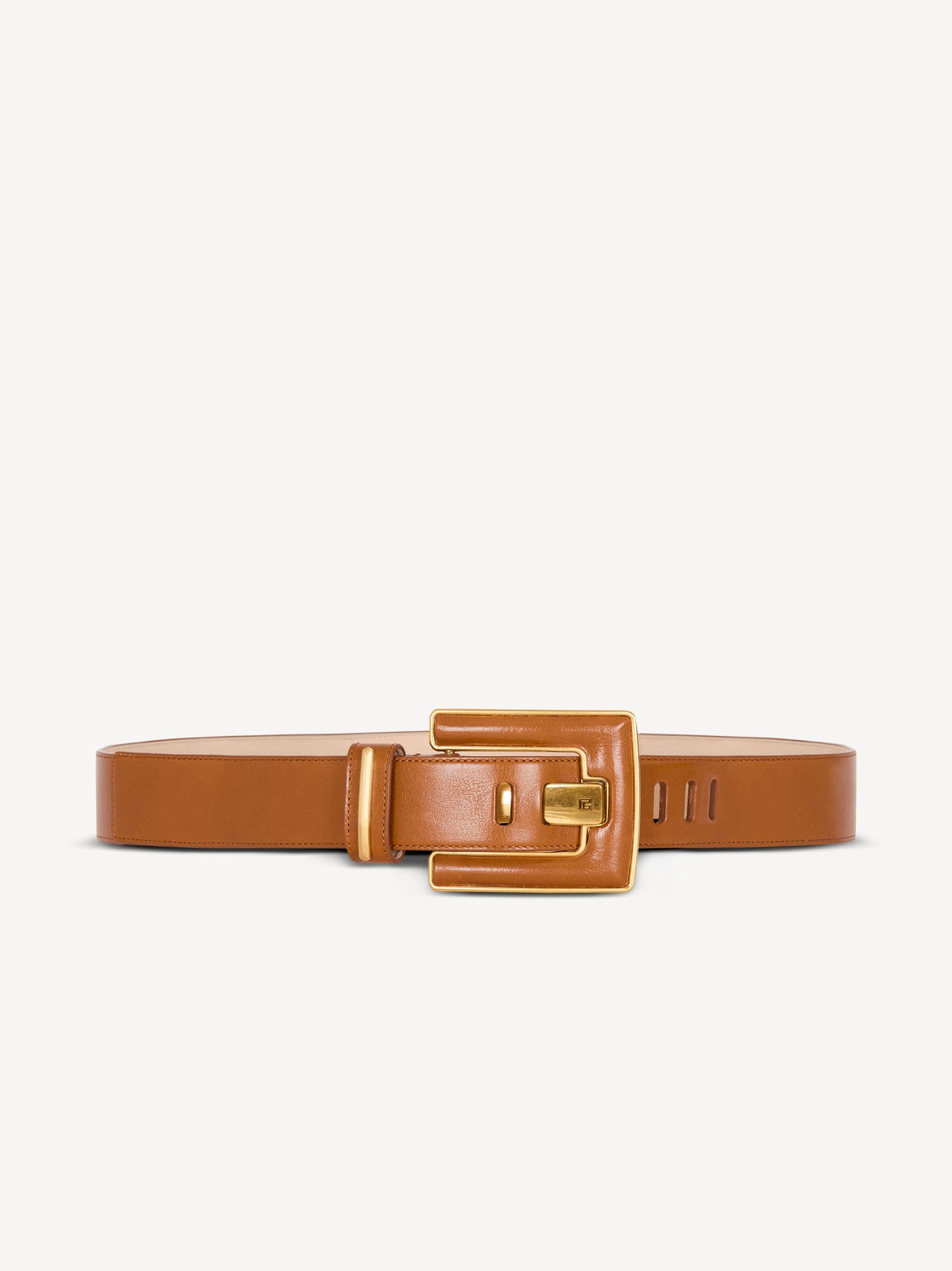 Anthem calfskin leather belt