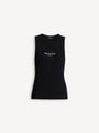 Balmain Paris embroidered vest top