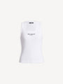 Balmain Paris embroidered vest top
