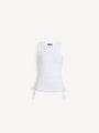 Draped tank top