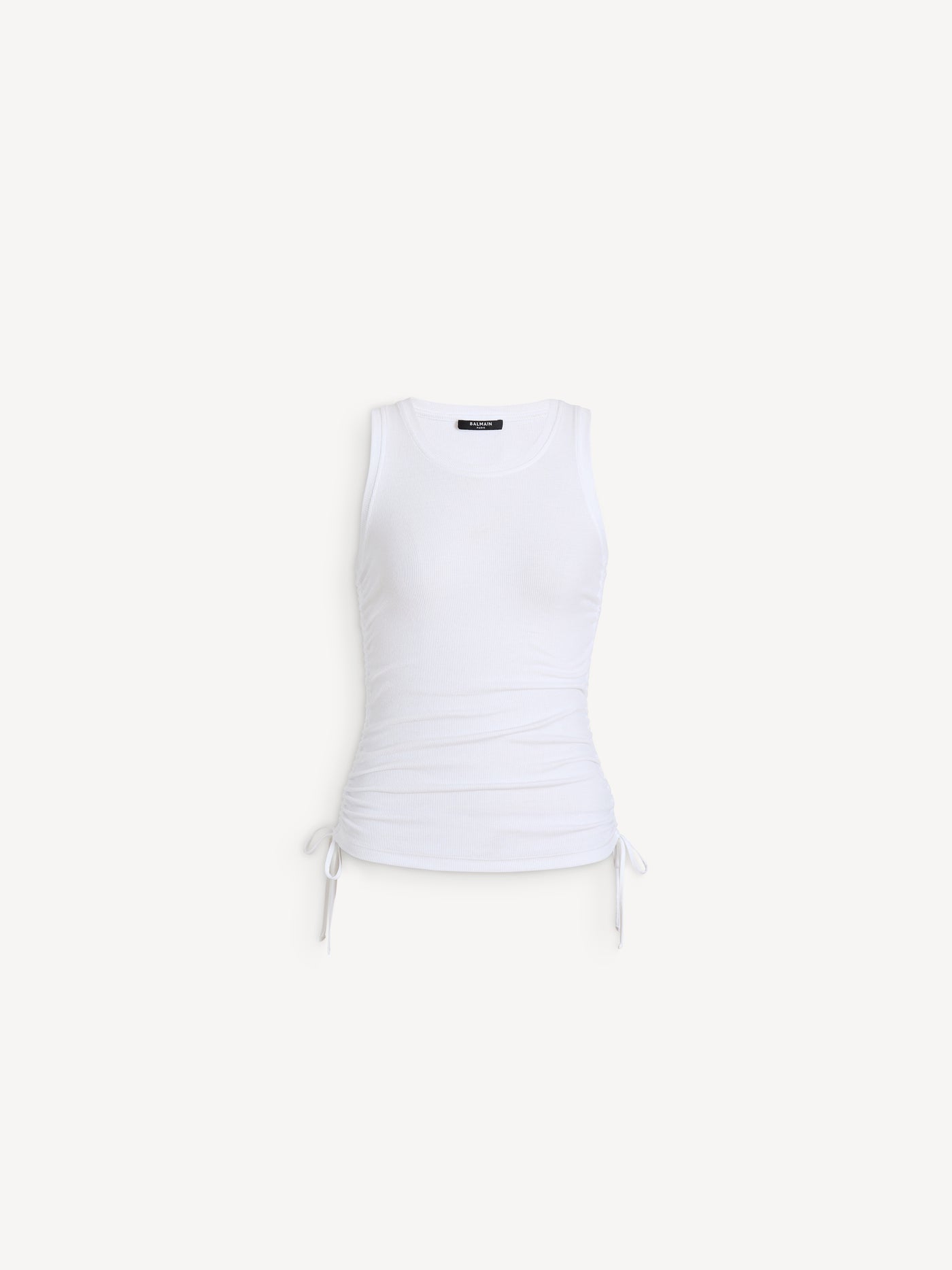 Draped tank top