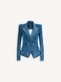 Denim 2-button jacket