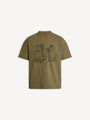Printed Balmain Bloom T-shirt