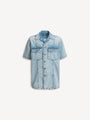 Light blue denim shirt