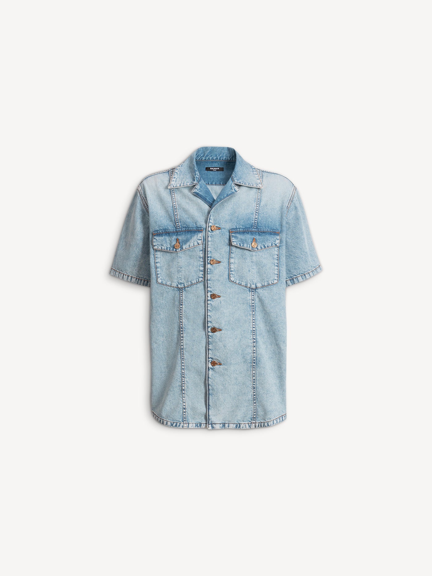 Light blue denim shirt