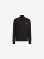 PB turtleneck jumper in cotton and silk