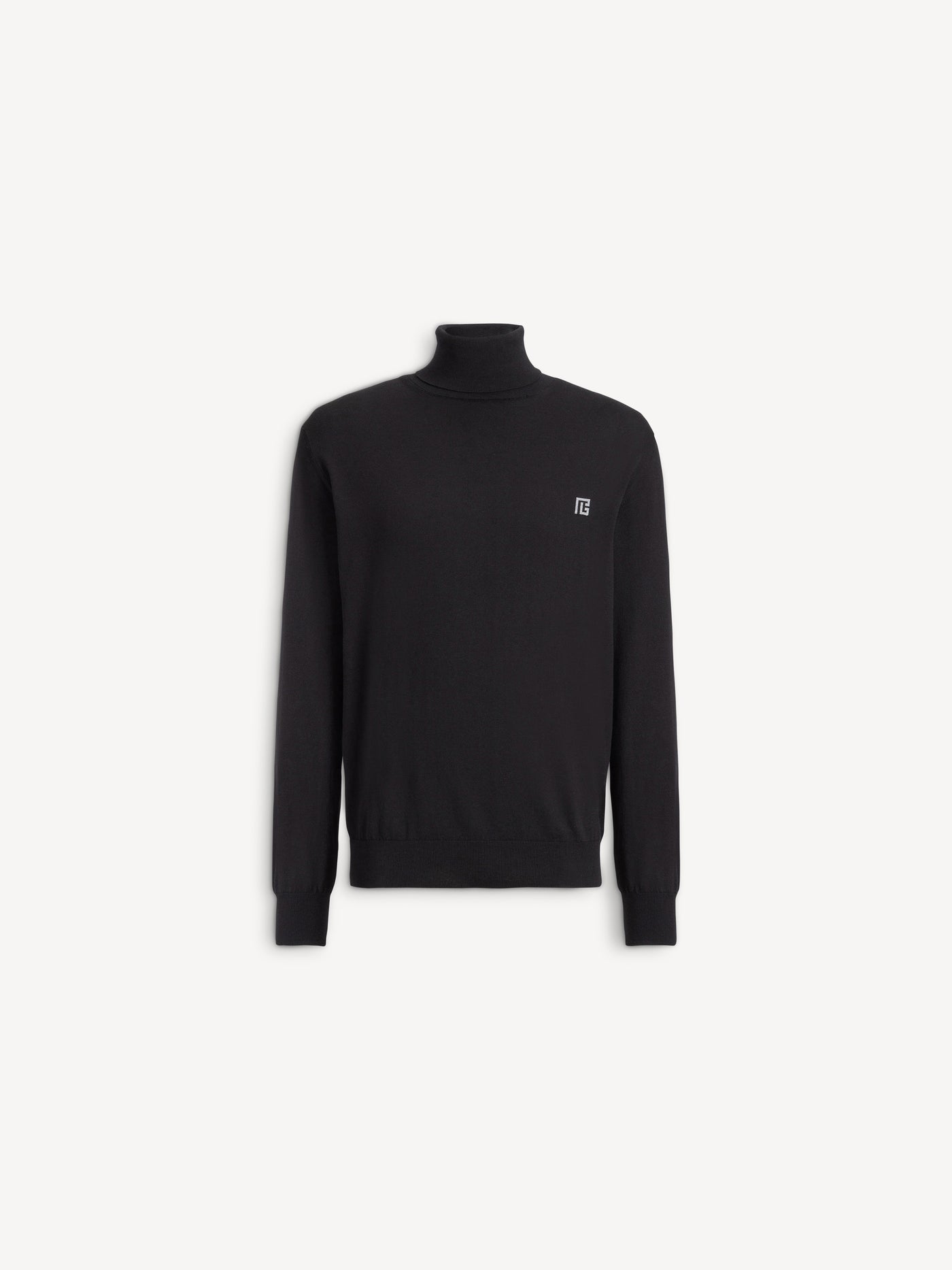 PB turtleneck jumper in cotton and silk