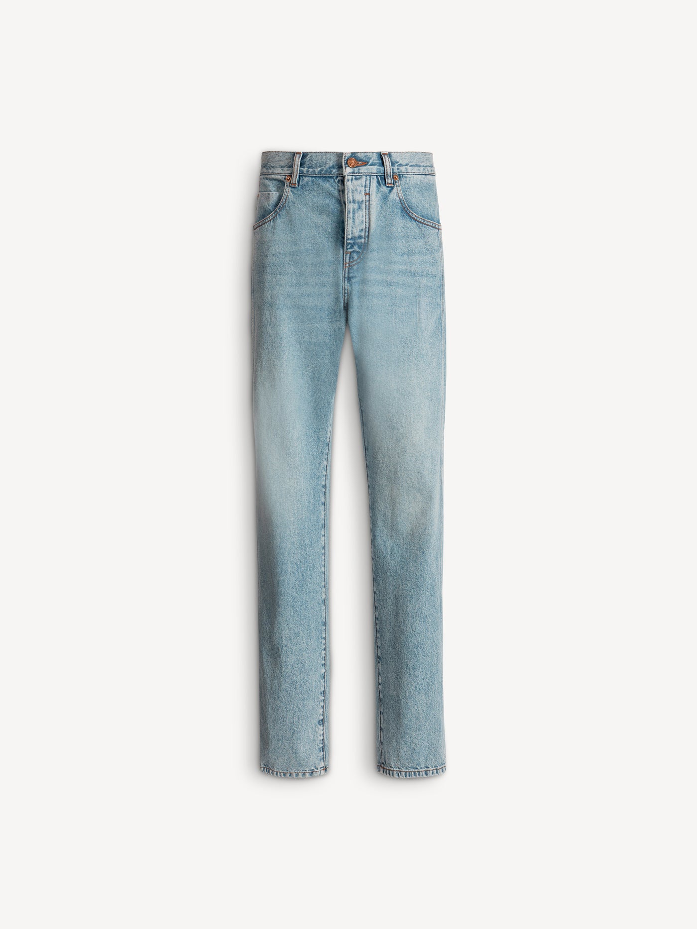 Loose-fit jeans in Light blue denim