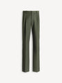 Pantalones de sarga de algodón