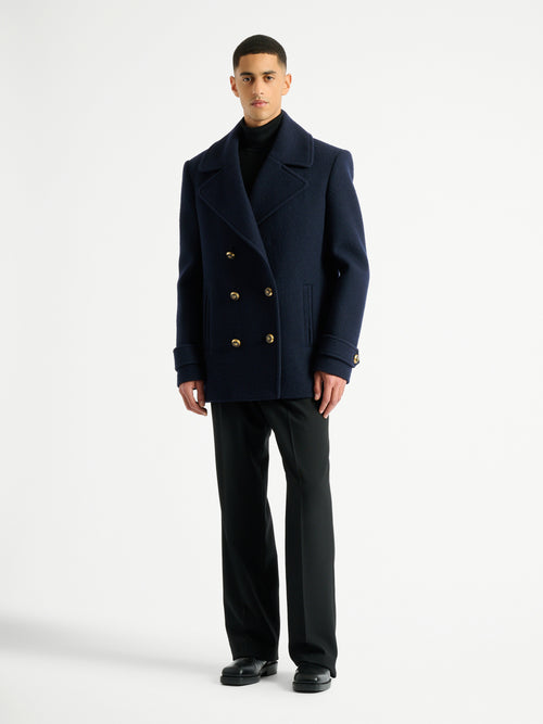 Wool pea coat