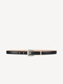 Anthem smooth leather belt