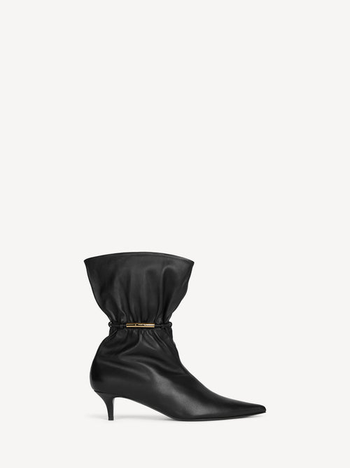 Sphynx smooth leather ankle boots