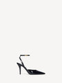 Patent leather strappy pumps