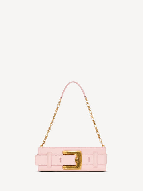 Anthem smooth leather clutch