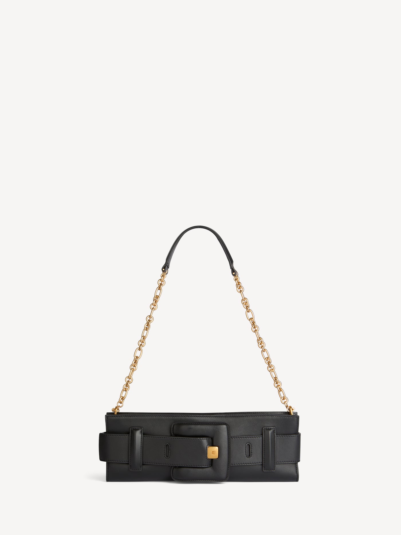 Anthem smooth leather clutch