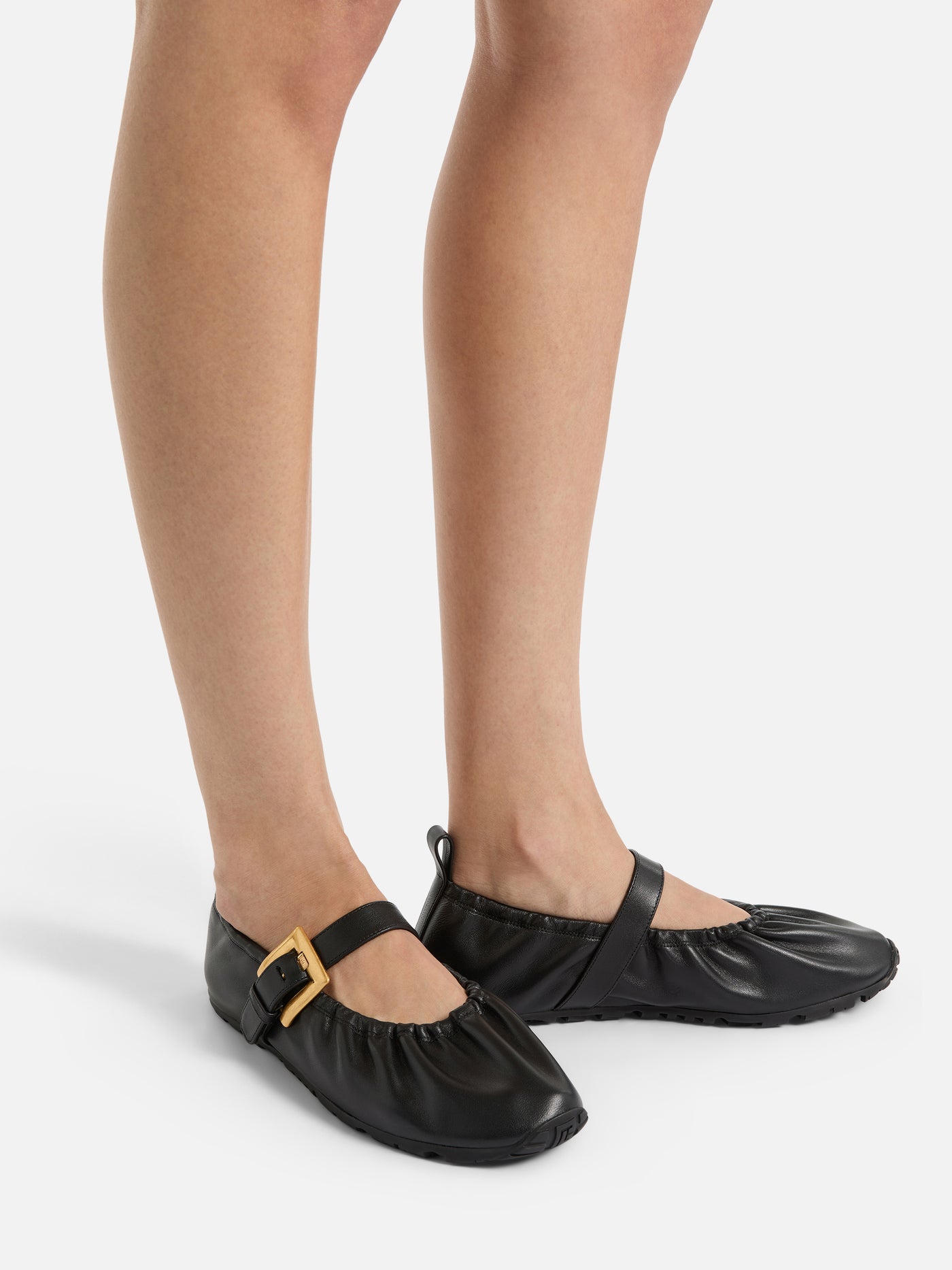 Anthem smooth leather ballet flats