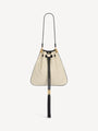 Hacienda medium bag in canvas and leather