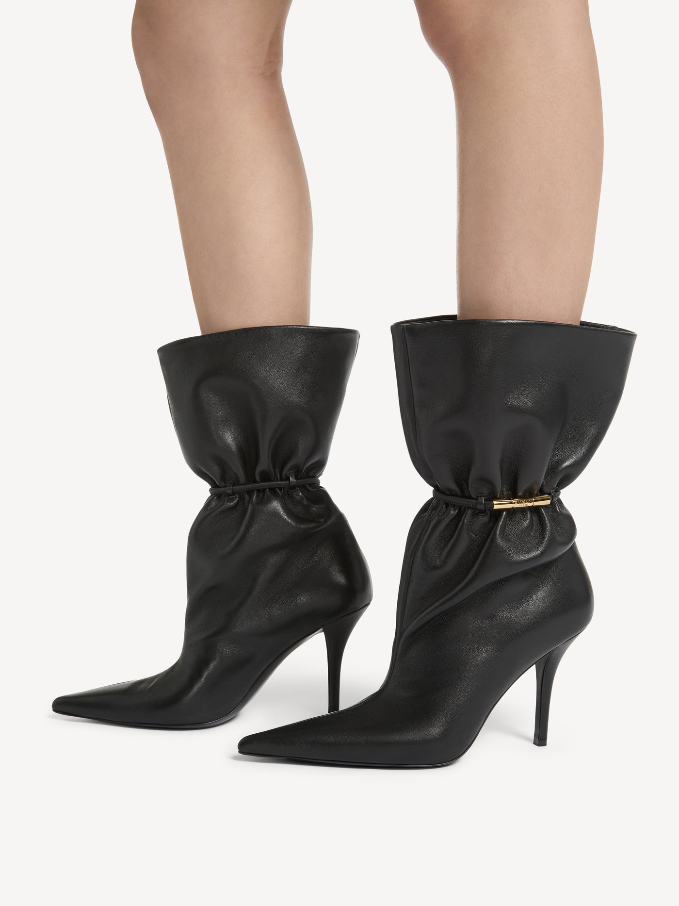 Sphynx smooth leather ankle boots