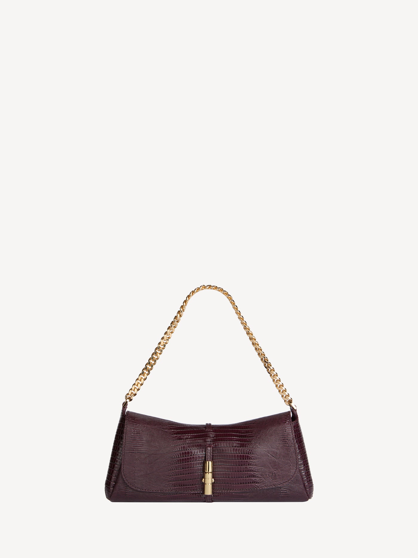 Embossed leather Metropolis bag