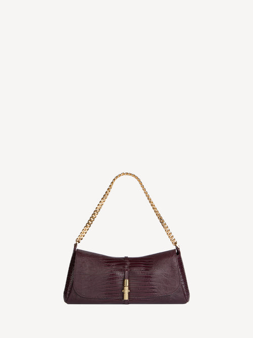 BALMAIN METROPOLIS Embossed leather bag