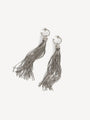 Brass tassel earrings