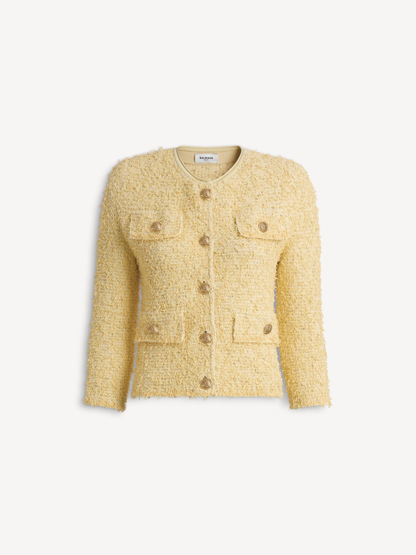 Knit tweed Spencer jacket