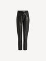 Lambskin biker trousers