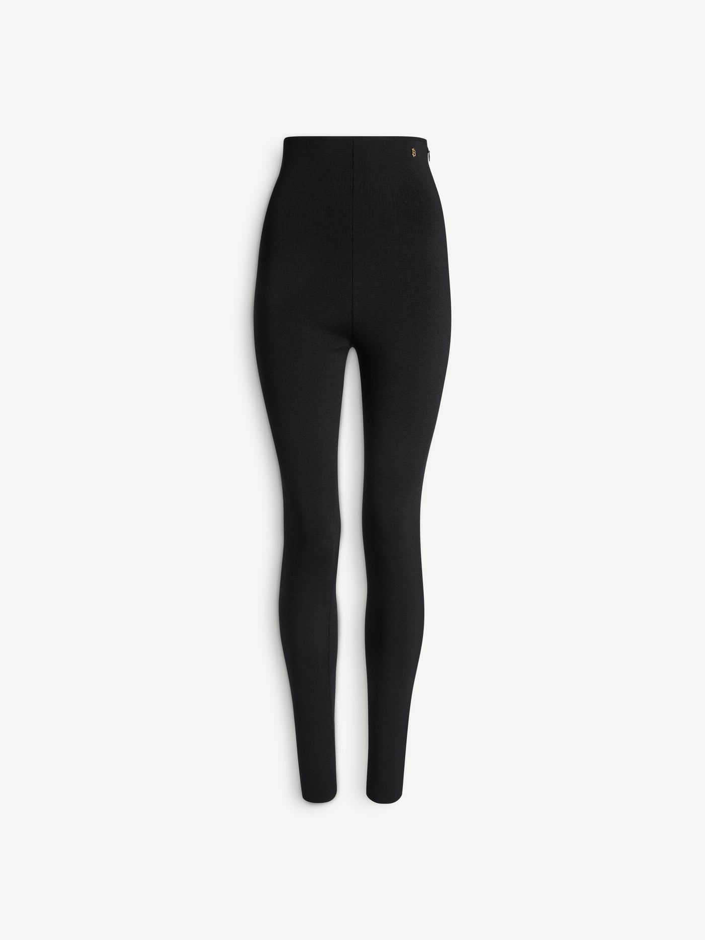 High-waisted Milano jersey trousers
