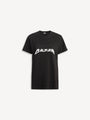 T-shirt with Balmain Band print