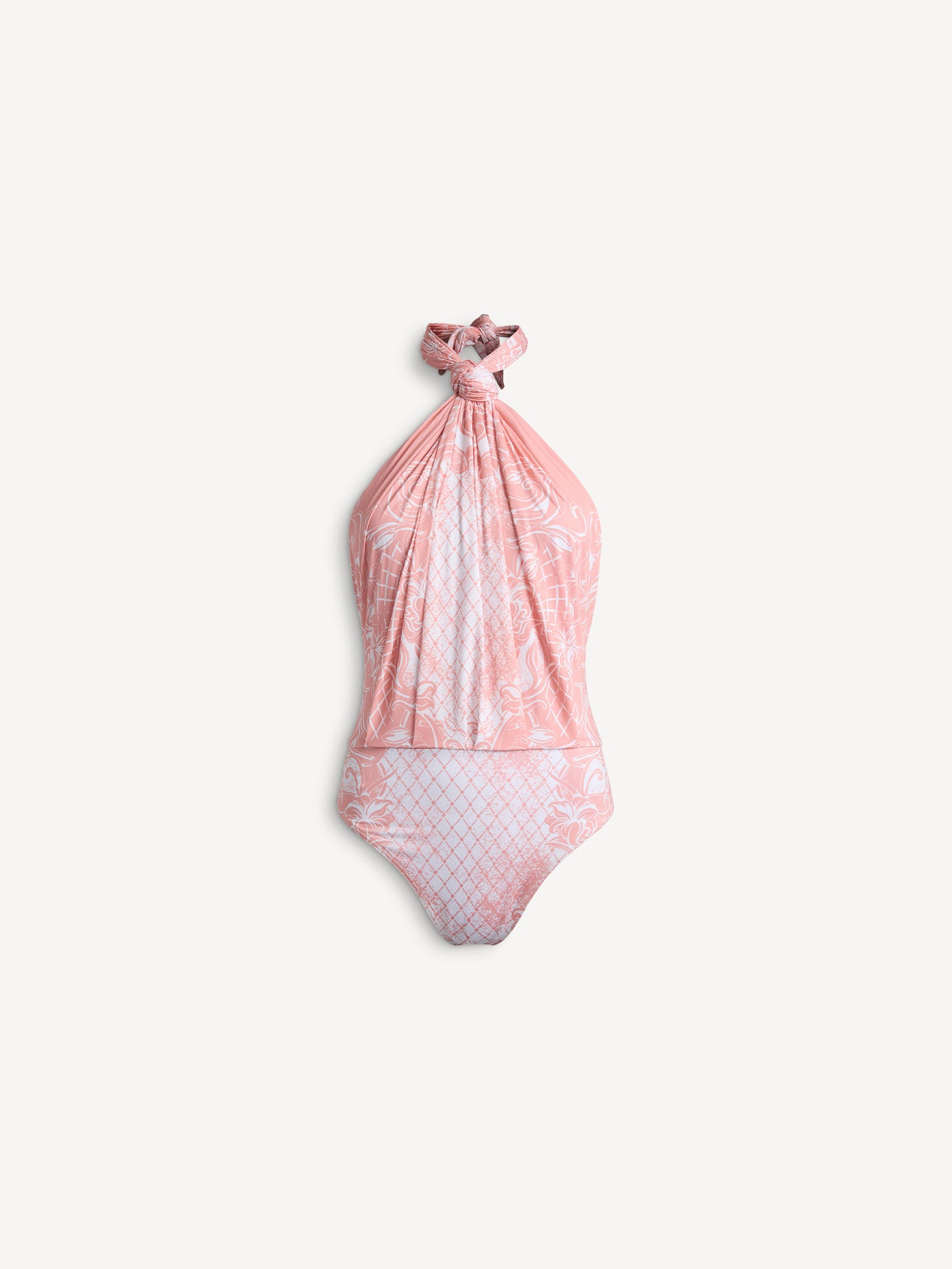 Printed lycra swimsuit