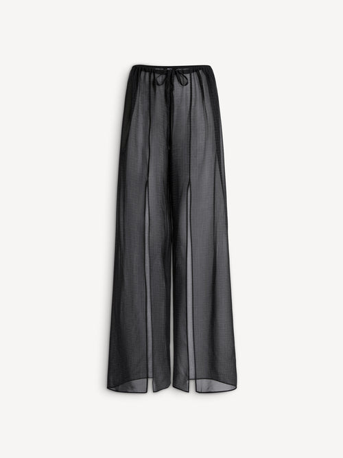 Monogram beach trousers in chiffon