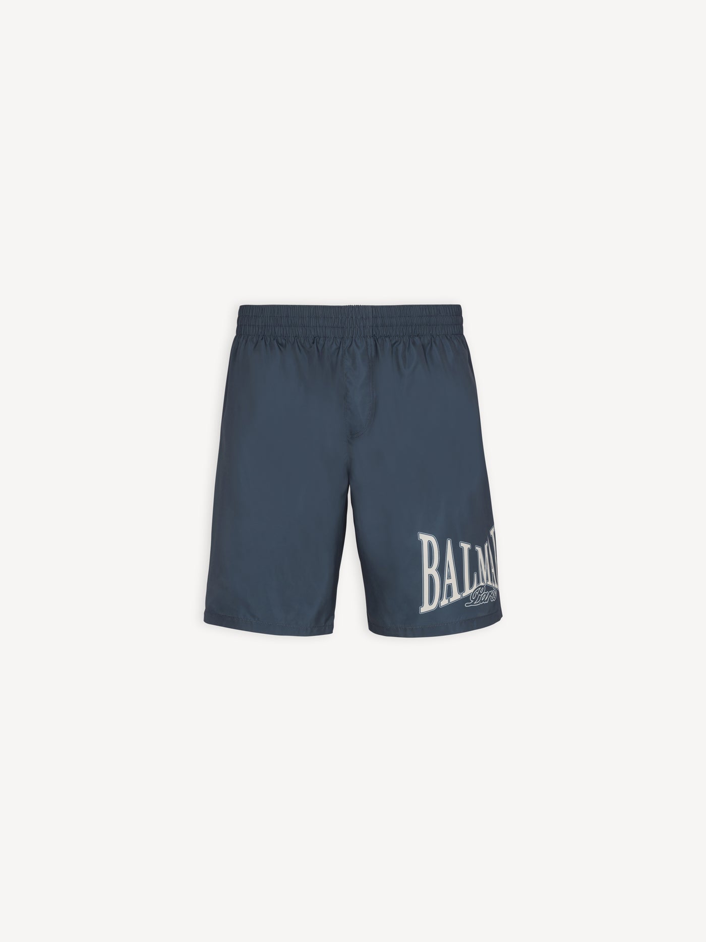 Swim shorts with Balmain College logo