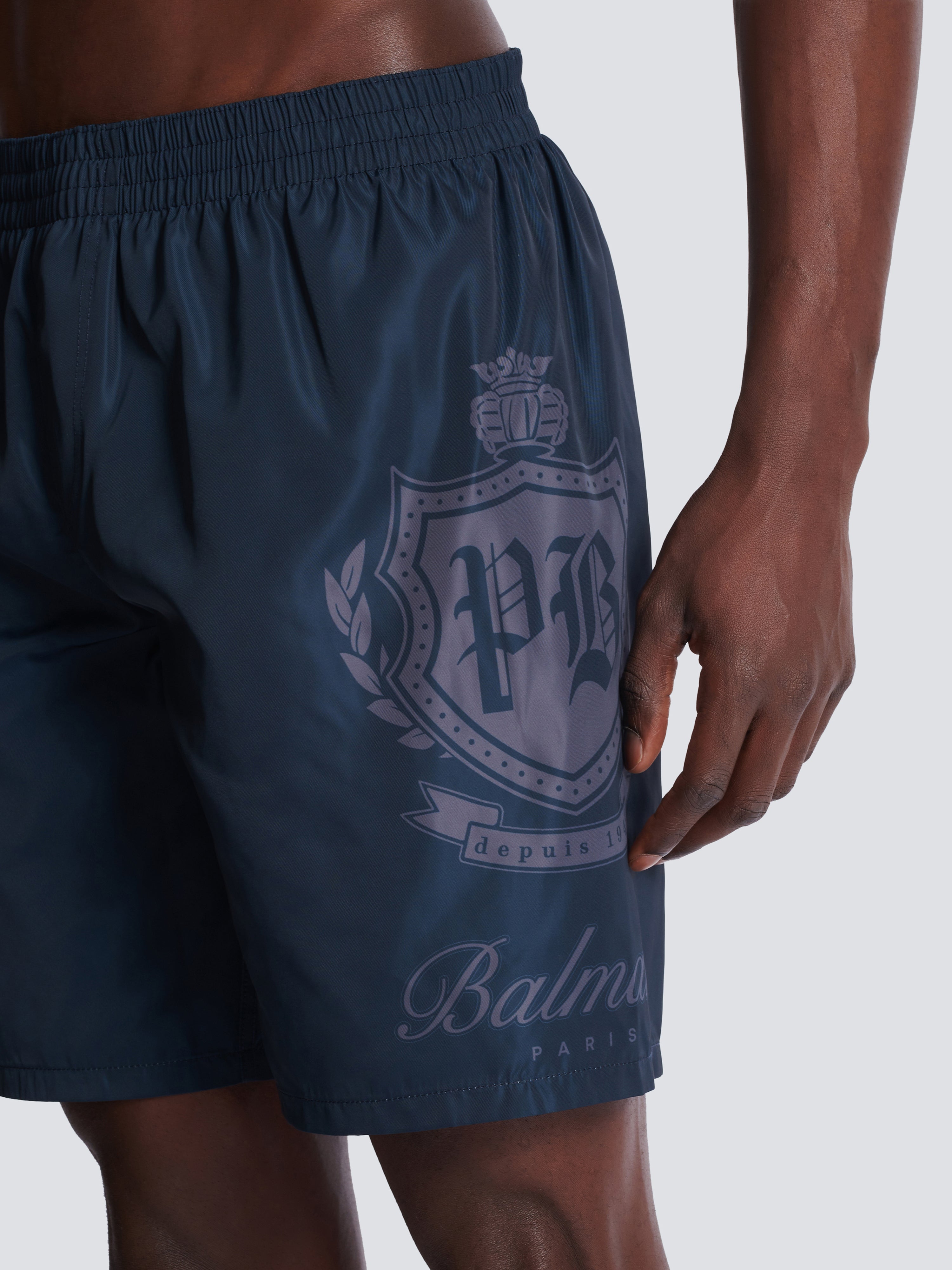 Swim shorts Navy - Men I Balmain