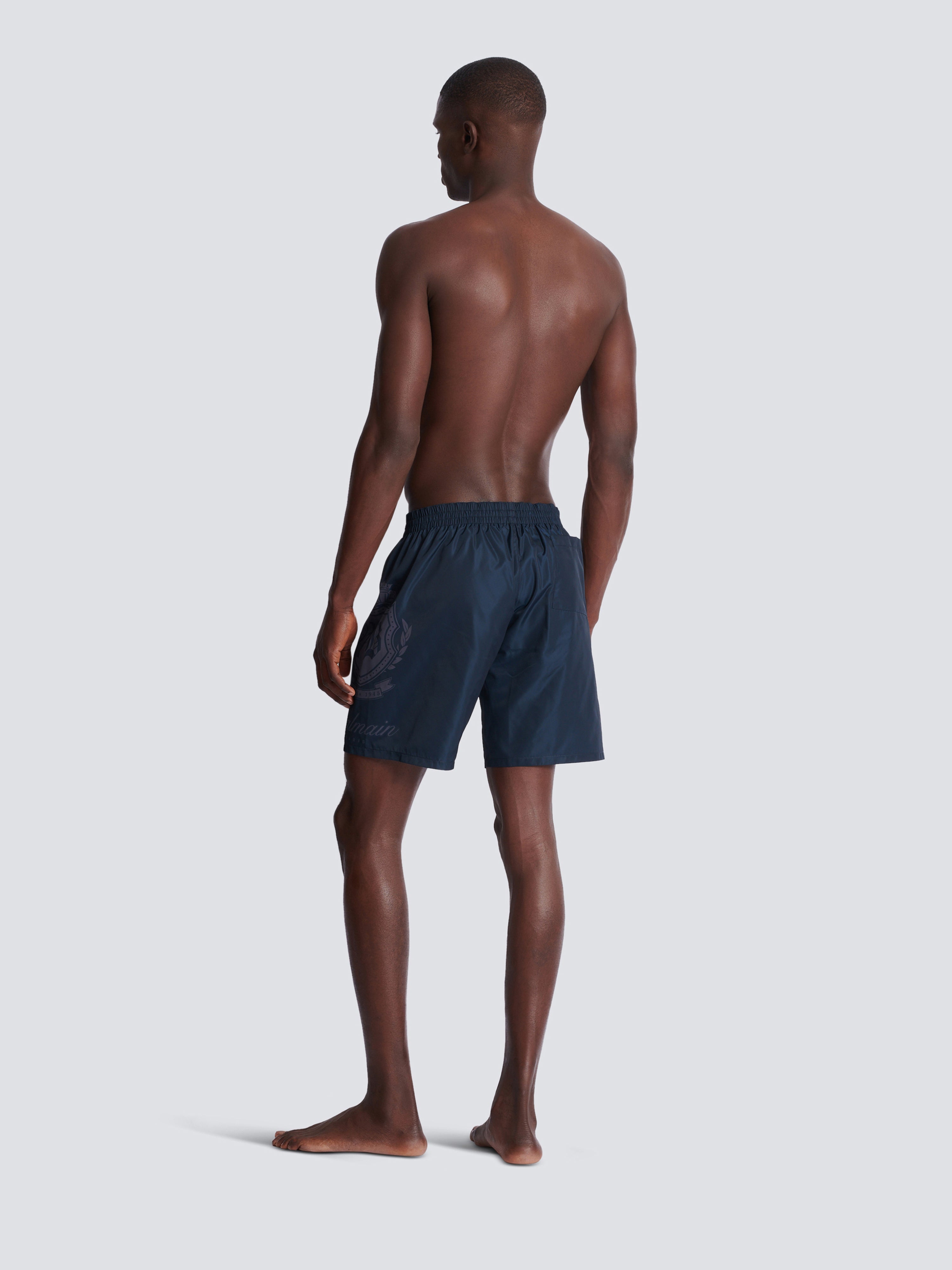 BALMAIN バルマン 水着 スイムショーツ ハーフパンツ Swim shorts Navy - Men I Balmain