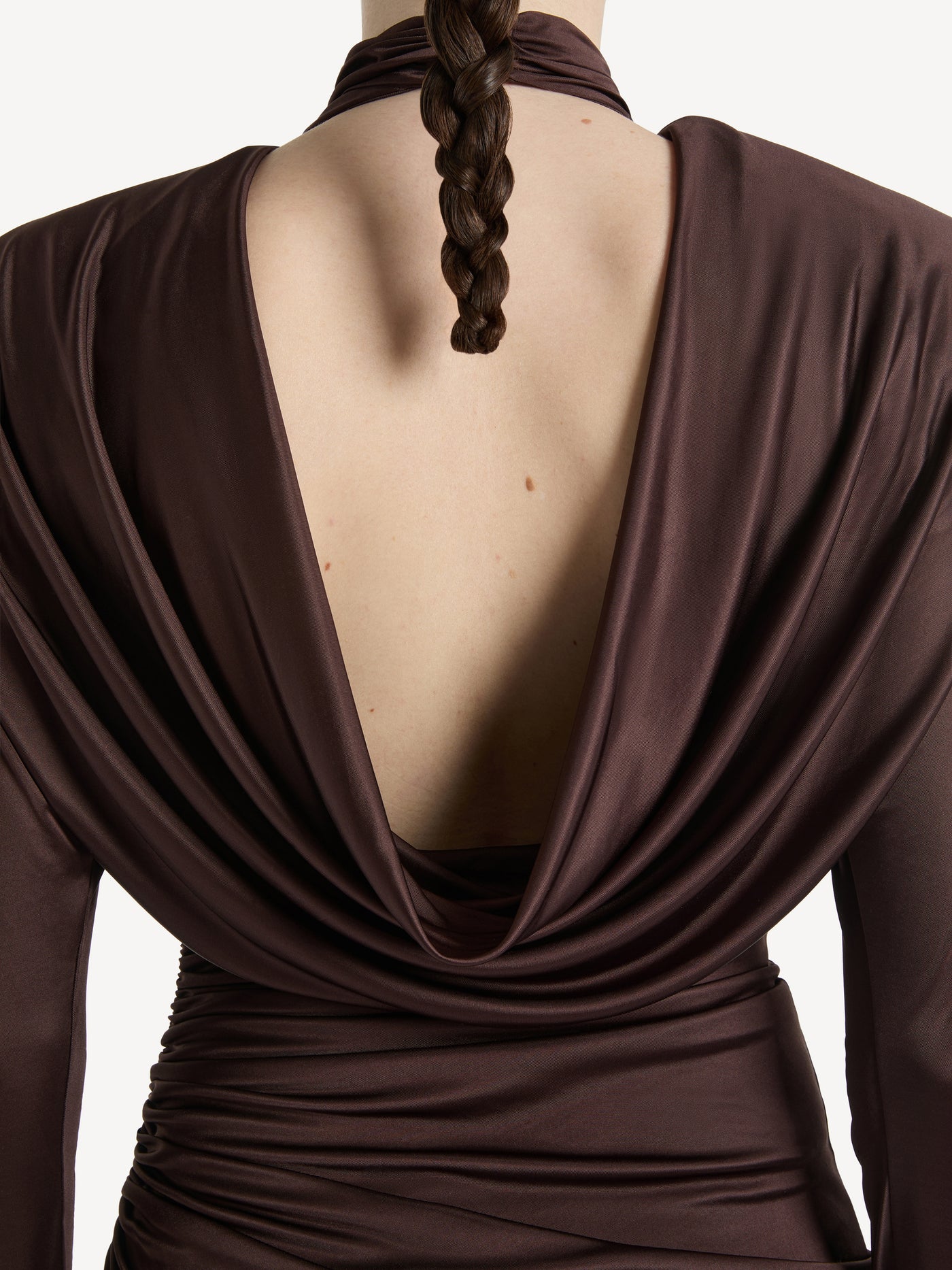 Long flowing jersey dress
