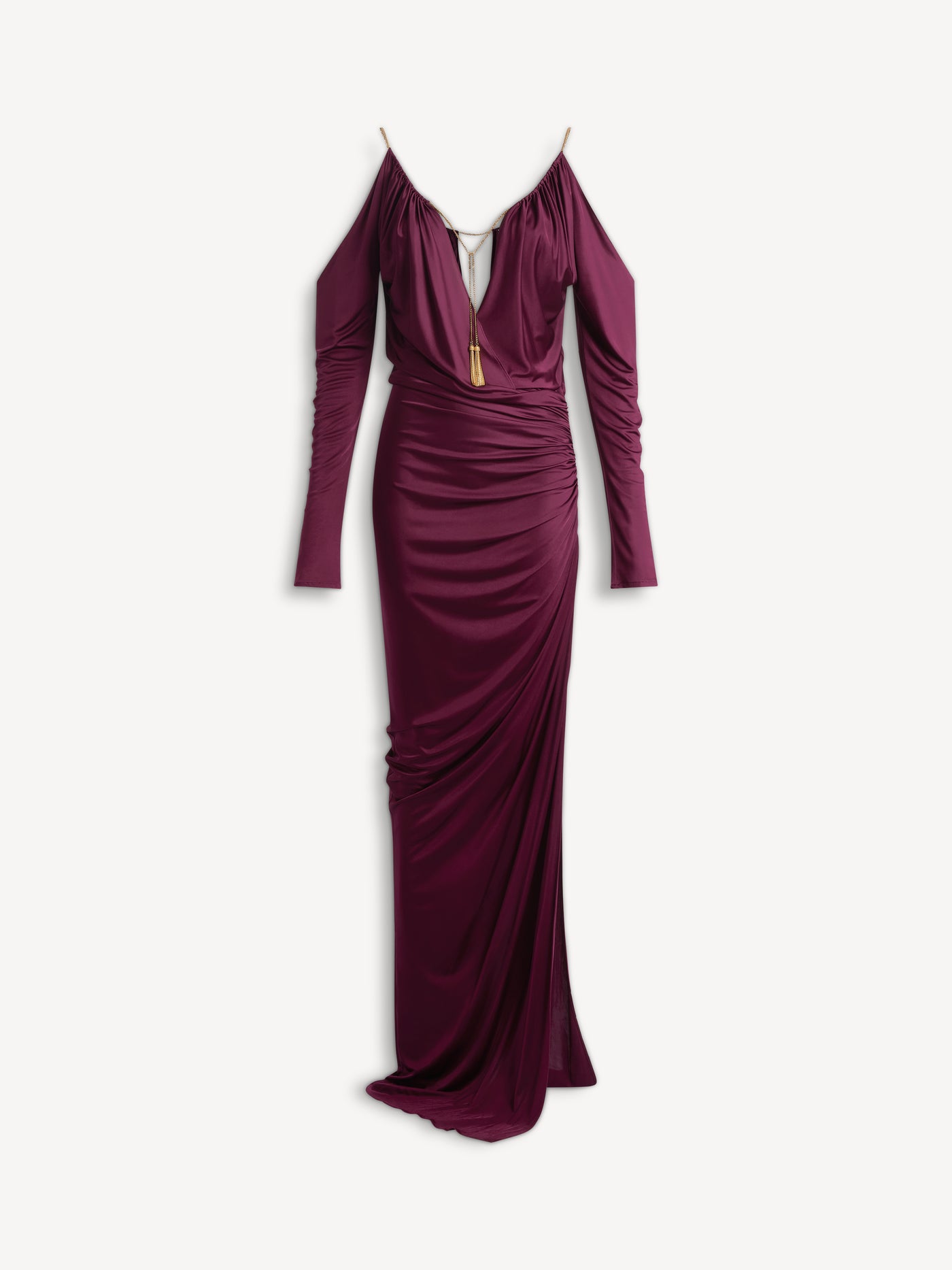 Long flowing jersey dress