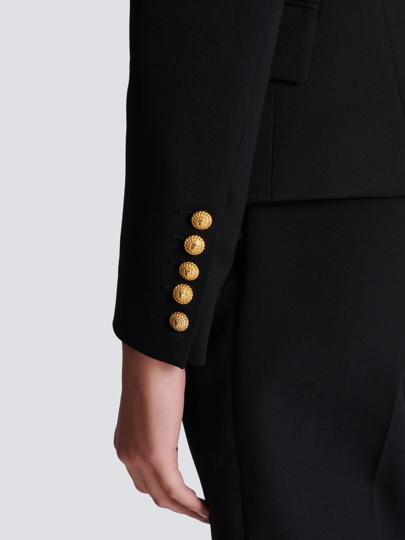 Grain de poudre 6-buttons fitted jacket
